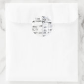 ライブラリ日付スタンプシール ラウンドシール (バッグ)