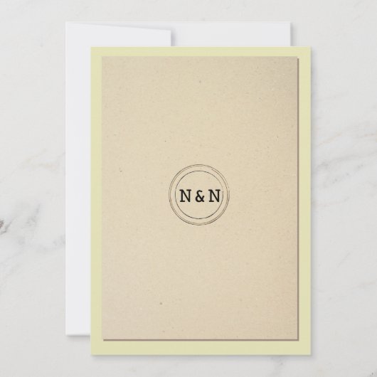 ライブラリ結婚式招待状ブックテーマ招待状 招待状 (裏面)