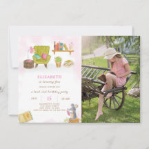 ライブラリ誕生日招待状（写真あり）