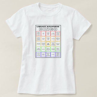ライブラリ談話ビンゴシャツ Tシャツ