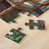 ライブラリ ジグソーパズル (側面)