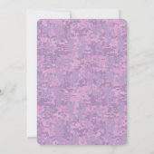 ライブラリ〔占星術の〕十二宮図シンボル明るい赤紫色デジタル迷彩柄 (裏面)