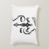 ライブラリ〔占星術の〕十二宮図記号 アクセントクッション (裏面(縦))