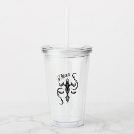 ライブラリ〔占星術の〕十二宮図記号 アクリルタンブラー