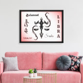 ライブラリ〔占星術の〕十二宮図記号 キャンバスプリント (インサイチュ (リビング))