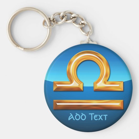 ライブラリ〔占星術の〕十二宮図記号 キーホルダー (正面)