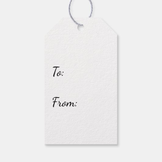 ライブラリ〔占星術の〕十二宮図記号 ギフトタグ (裏面)