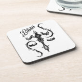 ライブラリ〔占星術の〕十二宮図記号 コースター (左側)