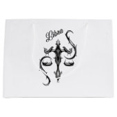 ライブラリ〔占星術の〕十二宮図記号 ラージペーパーバッグ (正面)