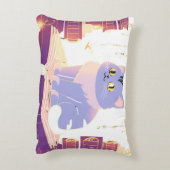 ライブラリcatカフェ アクセントクッション (裏面(縦))