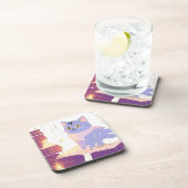 ライブラリcatカフェ コースター (右側)