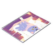 ライブラリcatカフェ ノートブック (左側)