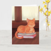 ライブラリCat カード (黄色い花)