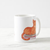 ライブラリCat コーヒーマグカップ (正面右)