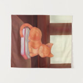 ライブラリCat タペストリー (正面(横))