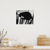 ライブラリCat ポスター (キッチン)