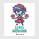 ライブラ・ゾンビ シール (シート)