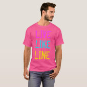 ライブリックラインバレーボールチーム Tシャツ (正面フル)