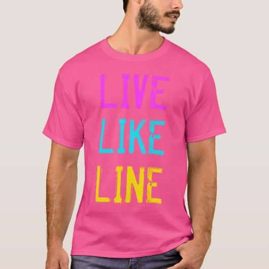 ライブリックラインバレーボールチーム Tシャツ (正面)