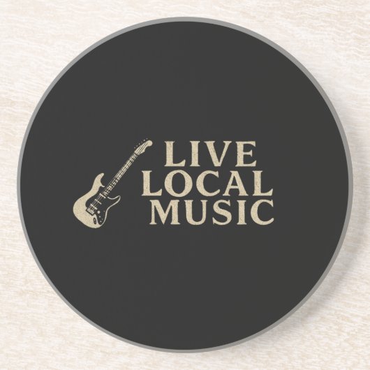 ライブローカルミュージッククージィ コースター (正面)
