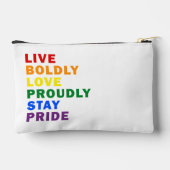 ライブ大胆なラブプライリーステイプライド アクセサリーポーチ (裏面)