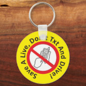 ライブ救、テキストを使用せず、キーチェーンをドライブ キーホルダー (正面)