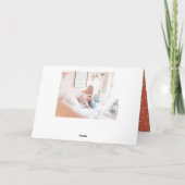 ライブ笑いは桃のバレンタインデーの写真を愛 シーズンカード (裏面)