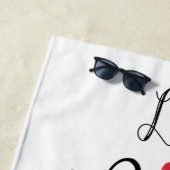 ライブ笑いラブアムスタッフビーチタオル ビーチタオル (インサイチュ)