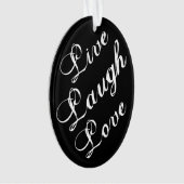 ライブ笑いラブオーナメント オーナメント (正面)