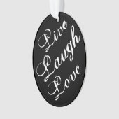 ライブ笑いラブオーナメント オーナメント (正面)