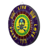 ライブ笑いラブキ走ルヒデブルースカル ダーツボード (正面右)