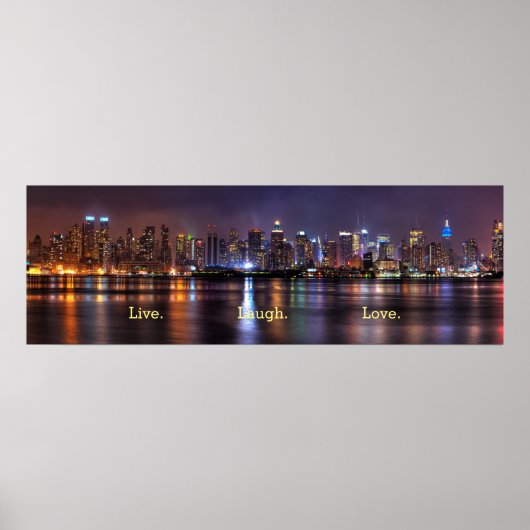 ライブ笑いラブスカイライン ポスター (正面)