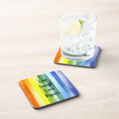 ライブ笑いラブレインボーウォーター色 コースター (右側)