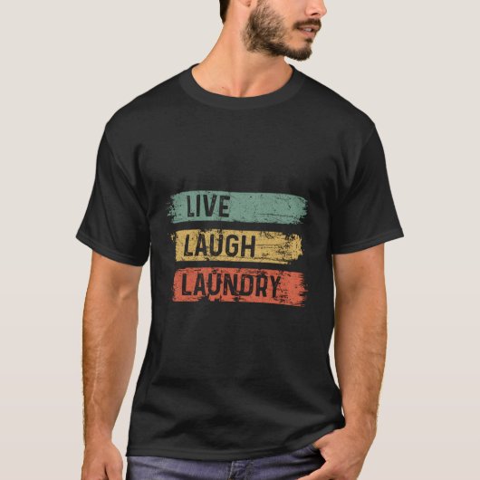 ライブ笑いランドリー引用文 Tシャツ (正面)