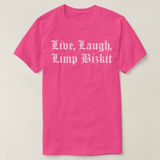 ライブ笑いリムビスキット Tシャツ (デザイン正面)