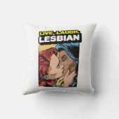 ライブ笑いレズビアン クッション (裏面)