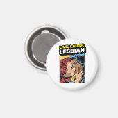 ライブ笑いレズビアン マグネット (正面/裏面)