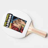 ライブ笑いレズビアン 卓球ラケット (横)