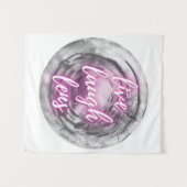 ライブ笑いレンズタペストリ タペストリー (正面(横))