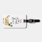 ライブ笑い愛スカイテリア荷物タグ ラゲッジタグ (正面横)