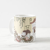 ライブ笑い愛1マグカップ コーヒーマグカップ (正面左)