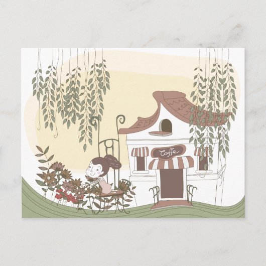 ライブ笑い愛#1はがき ポストカード (正面)