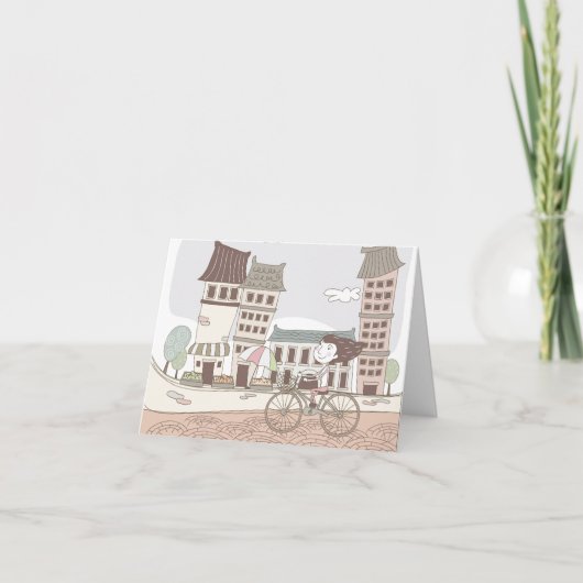 ライブ笑い愛#1グリーティングカード カード (正面)