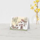 ライブ笑い愛#1グリーティングカード カード (黄色い花)