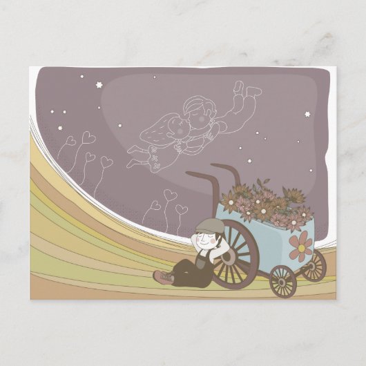 ライブ笑い愛#10はがき ポストカード (正面)