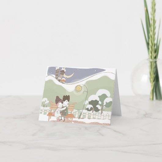 ライブ笑い愛#11グリーティングカード カード (正面)