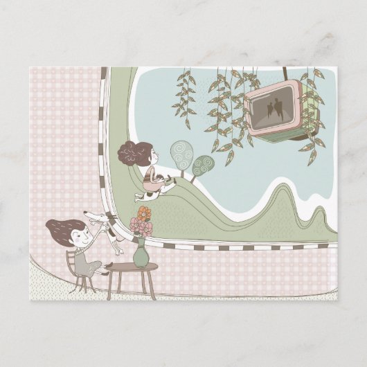 ライブ笑い愛#3はがき ポストカード (正面)