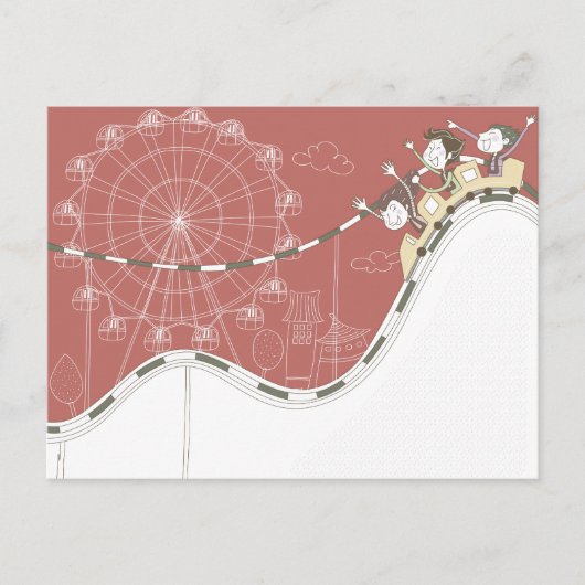 ライブ笑い愛#6はがき ポストカード (正面)