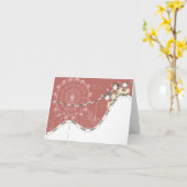 ライブ笑い愛#6グリーティングカード カード (黄色い花)