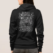 ライブ笑い愛b パーカ (裏面)